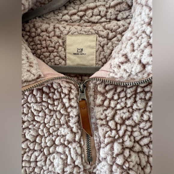 Cropped Sherpa 1/4-Zip Pullover for
Women - Picture 4 of 5